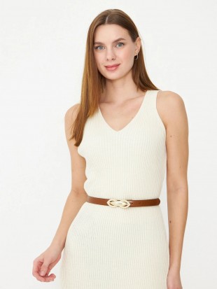 Trace Kahverengi̇ Renk Kemer